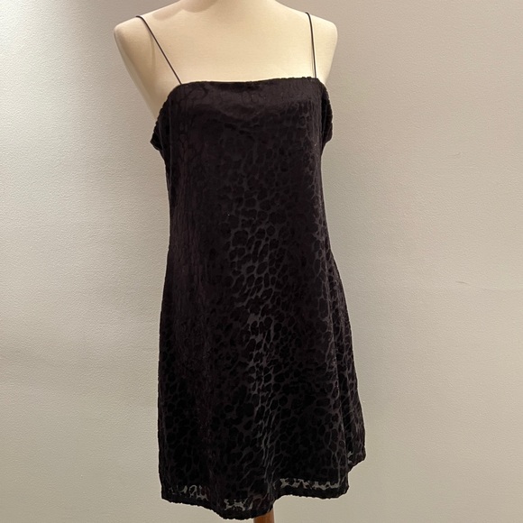 Wild Fable Animal Print Velvet Mini Dress - Picture 2 of 6